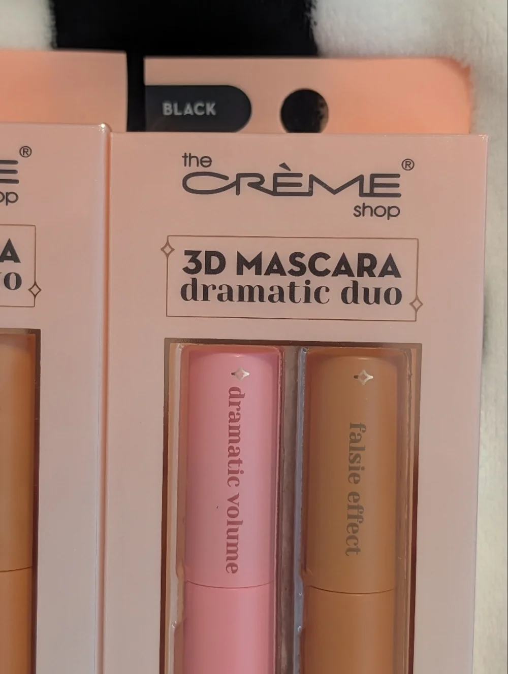4 Boxes 3D Mascara Dramatic Volume & Falsie Effect Black Mascara Duo Bundle New